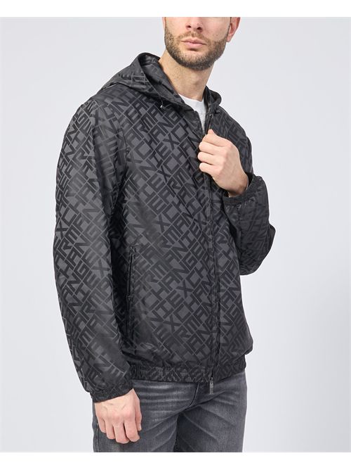 Armani Exchange men's jacket with hood and logo ARMANI EXCHANGE | XM000446-AF13096FC013